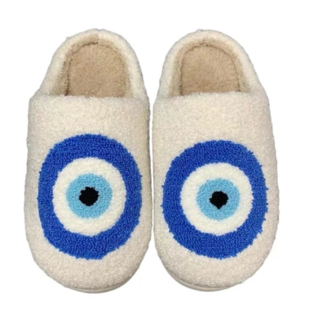 NWT - Evil Eye Slippers